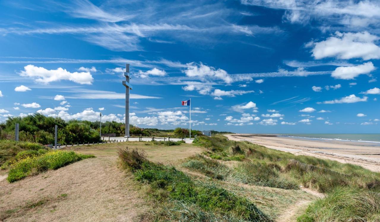 Appartement Sénane - Joli studio à 50m de la plage, parking à Courseulles-sur-Mer Extérieur photo